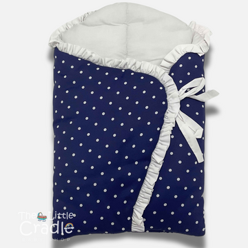 Classic Nest- Dark Blue Polka Dots