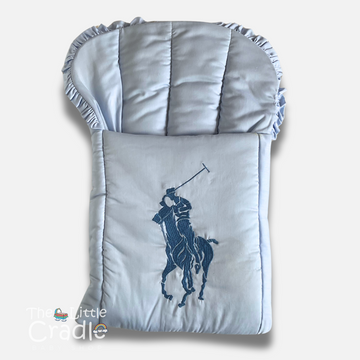 Classic Nest- Light Blue Polo