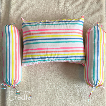 Pillow Set - Multi Stripes