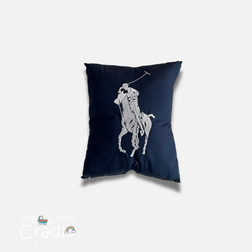 Signature Pillow - Blue Polo