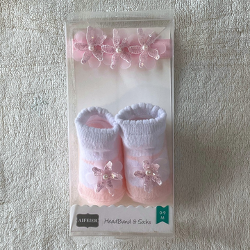 Baby Socks & Headband - SH7