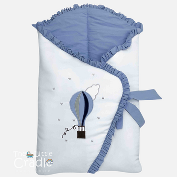 Classic Nest - Hot Air Balloon (heart) Blue