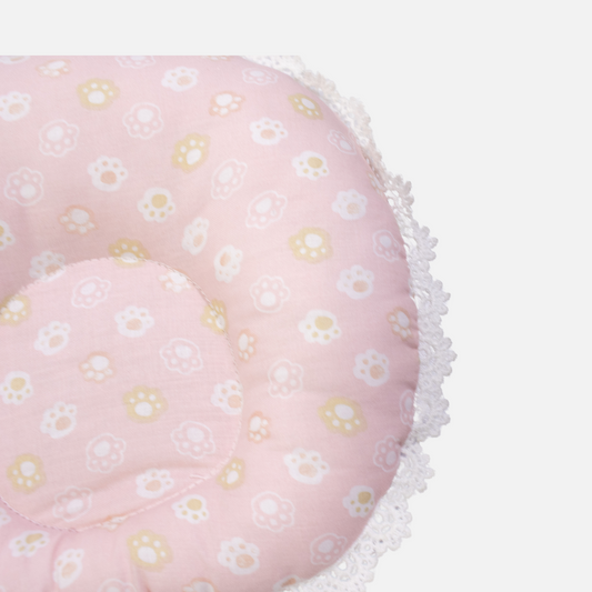 Head Pillow- Printed Pink