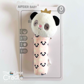 Baby Rattle Chu Chu Toy - Panda (Pink)