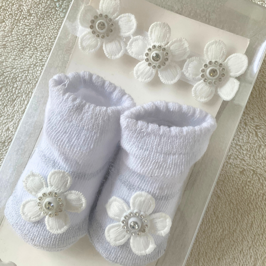 Baby Socks & Headband - SH4