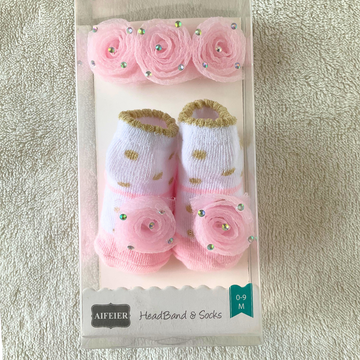 Baby Socks & Headband - SH6