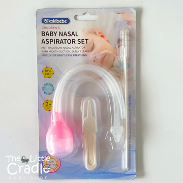 Kokibebe Nasal Aspirator Set - Pink