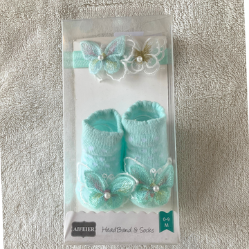 Baby Socks & Headband - SH3