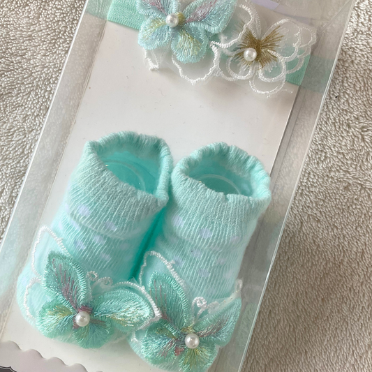 Baby Socks & Headband - SH3