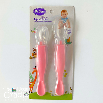Dr Gym Infant Spoon Set (Pink)