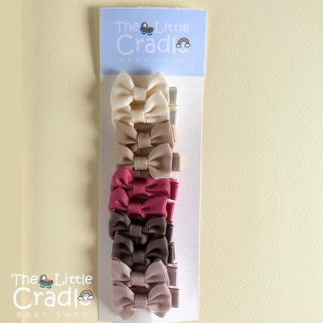 Baby Bow Clips - B05 Pack of 5