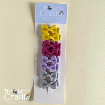 Baby Bow Clips - T01 Pack of 4