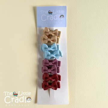 Baby Bow Clips - T05 Pack of 4
