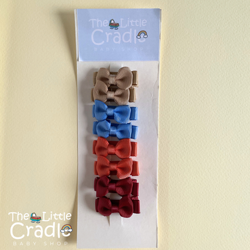Baby Bow Clips - T07 Pack of 4