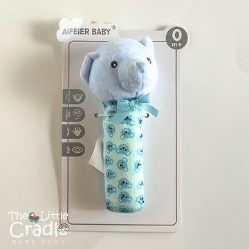 Baby Rattle Chu Chu Toy - Bear Blue