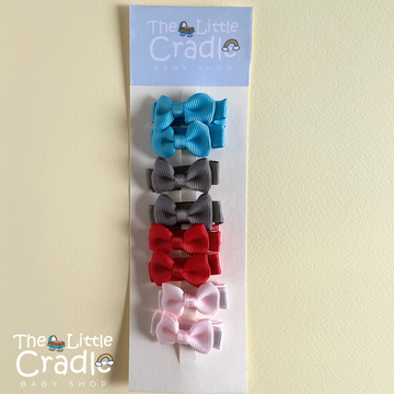 Baby Bow Clips - T12 Pack of 4
