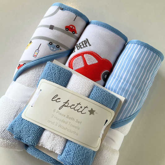 Hooded Towel Set + Facetowels - HT-05