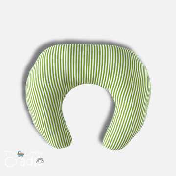 Nursing Pillow - Green Stripes