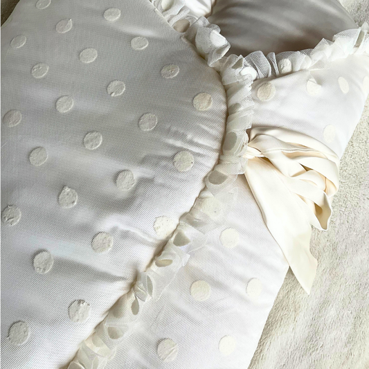 Aqiqah - White Polka Dots