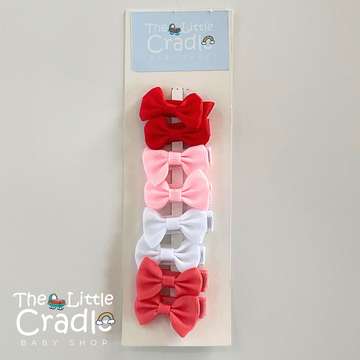 Baby Bow Clips - T10 Pack of 4