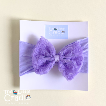 Fancy Lace Bow Headbands - F-07