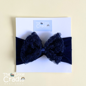Fancy Lace Bow Headbands - F-04