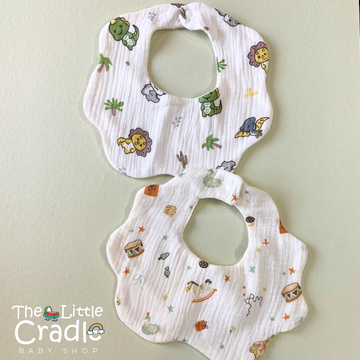 Cotton Bibs- Pack of 2 B16