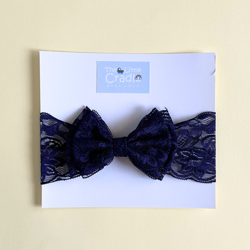 Fancy Double Bow Lace Headbands - D-05