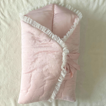 Aqiqah - Light Pink Polka Dots