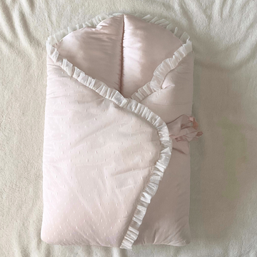 Aqiqah - Nude Pink Dots Silk