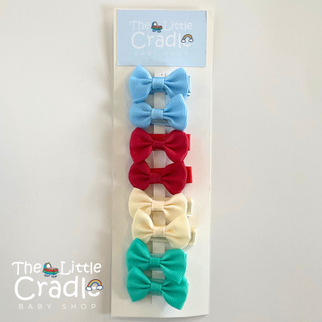 Baby Bow Clips - T15 Pack of 4