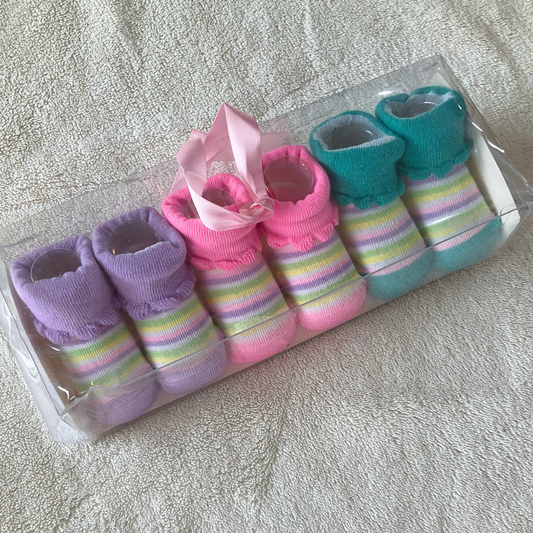 Baby Socks - Pack of 3 S34