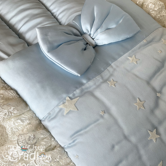Venetian - Light Blue Stars