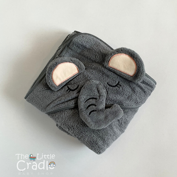Hooded Bath Towel - Elephant