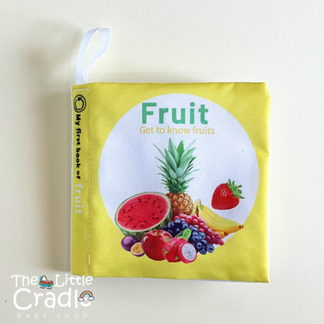 Cloth Book -  Fruits ( White Color Inside)