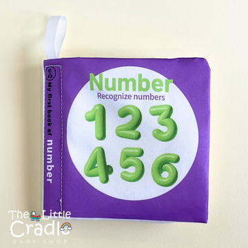Cloth Book -  Numbers ( White Color Inside)