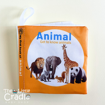 Cloth Book -  Animal ( White Color Inside)