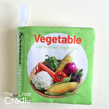 Cloth Book -  Vegetable ( White Color Inside)