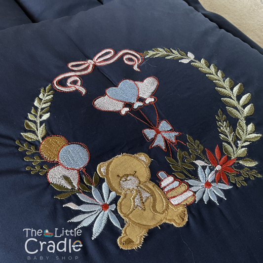 Classic Nest - Dark Blue Teddy