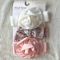 Baby Rose & Bow Headbands - RB-01 Pack of 3