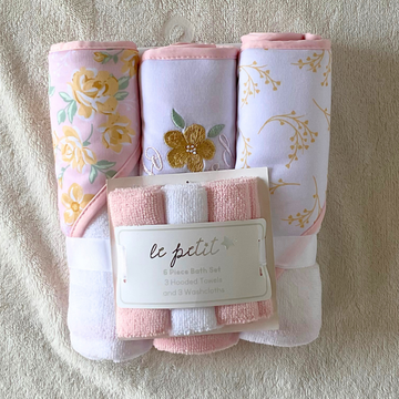 Hooded Towel Set + Facetowels - HT-12
