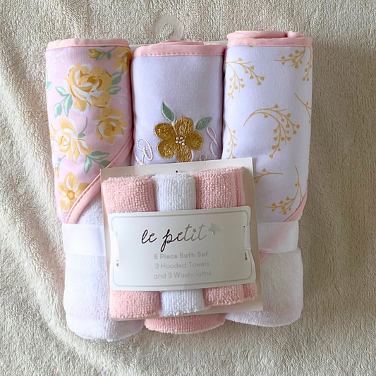Hooded Towel Set + Facetowels - HT-12