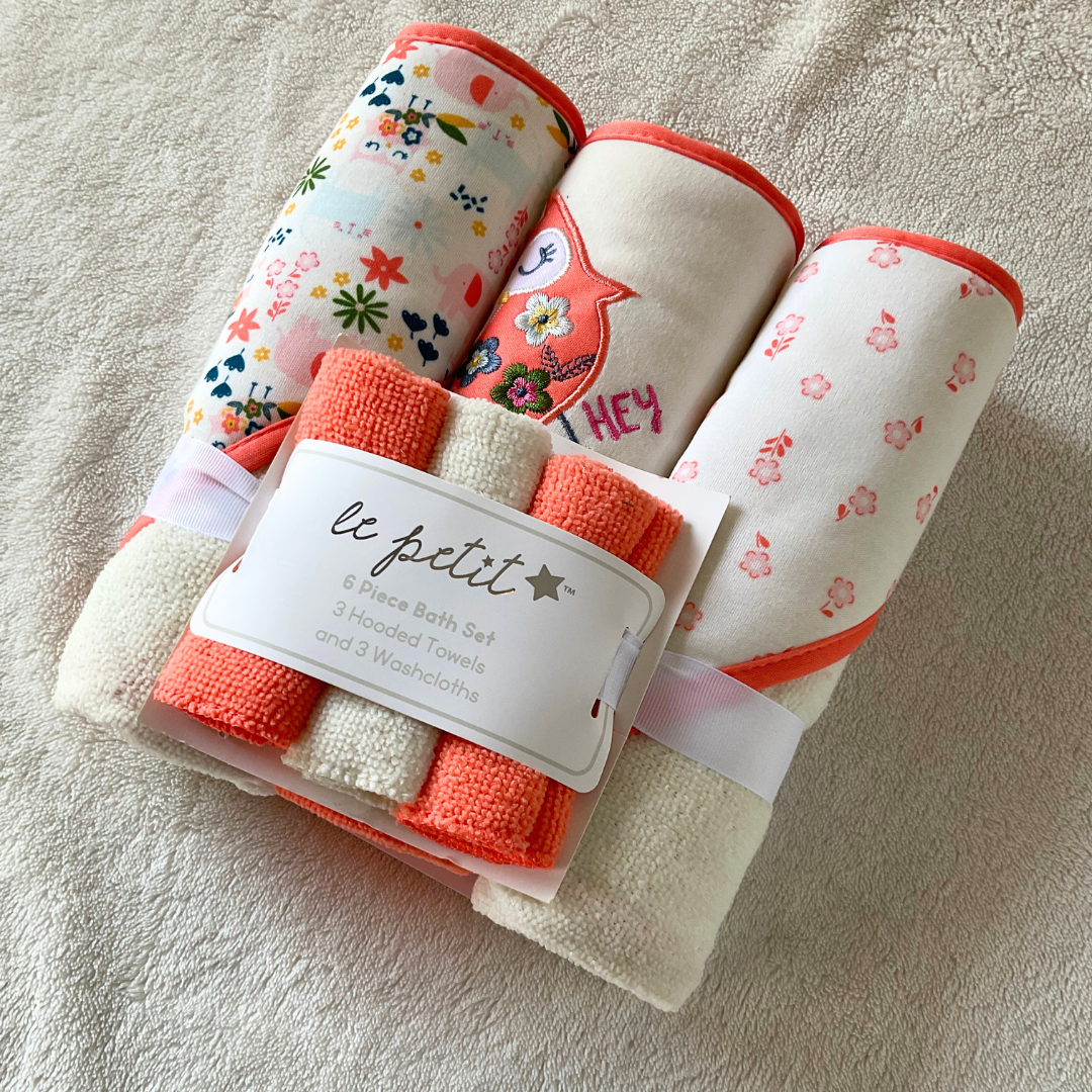 Hooded Towel Set + Facetowels - HT-13