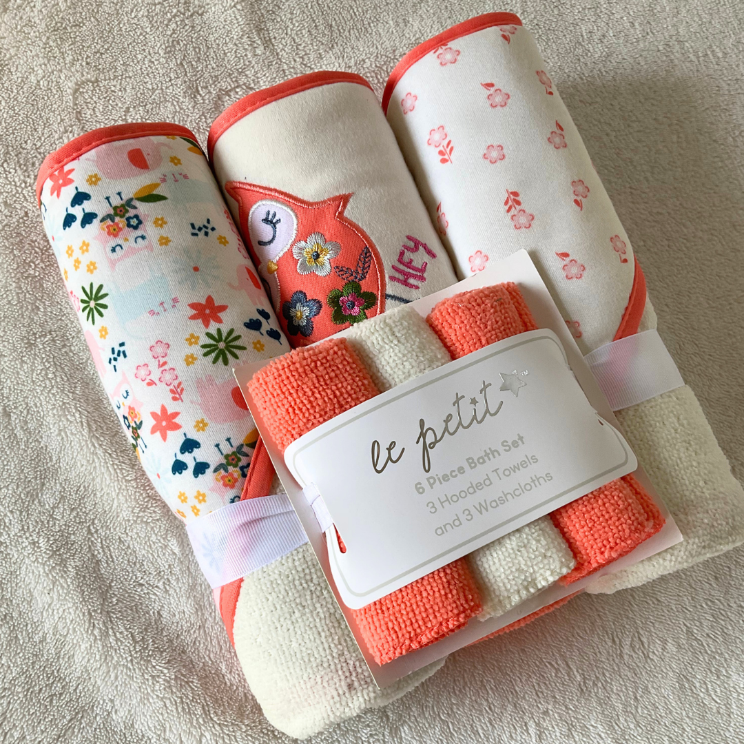 Hooded Towel Set + Facetowels - HT-13