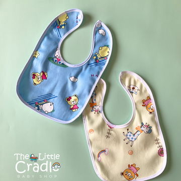 Cartoon Bibs-Pack of 2 B04