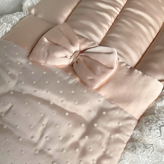 Venetian- Polka Dots Peach