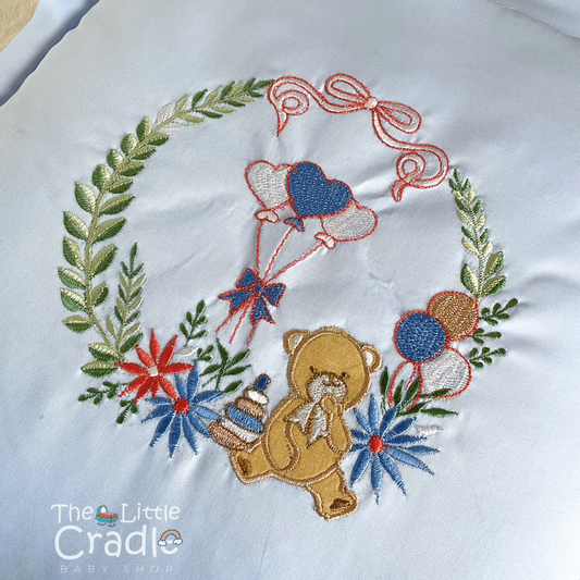 Classic Nest - Light Blue Teddy