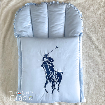 Classic Nest- Light Blue Polo