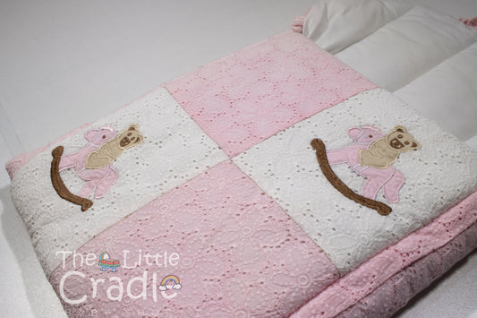 Classic Nest- Chicken Teddy Bear Pink