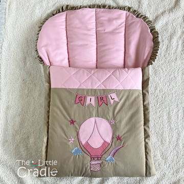Classic Nest- Fawn-Pink It's a Girl
